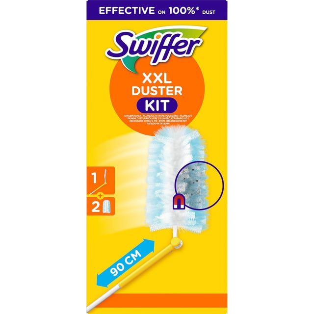 Swiffer XXL Duster Kit, 1 Handtag & 2 Damvippa refiller | Hushåll - Rengöringsmedel,Hushåll - Hushållstillbehör | Apoteka