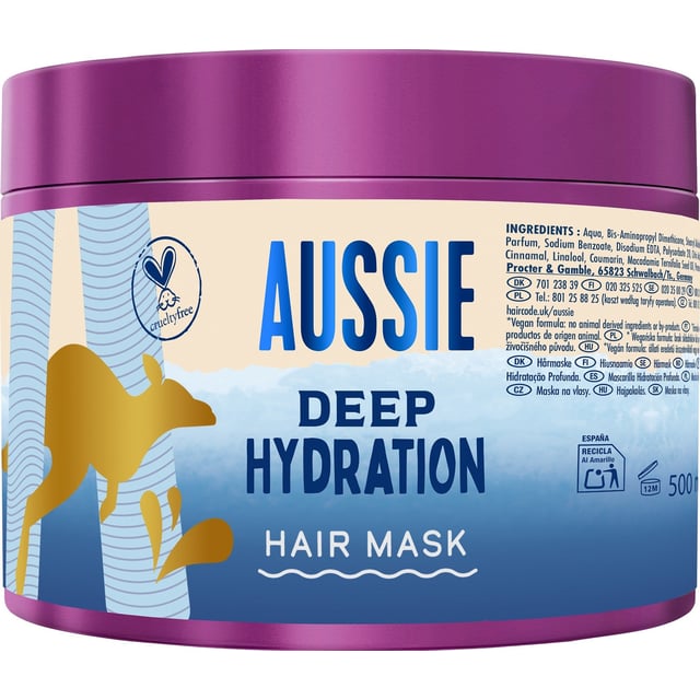 Aussie Deeep Moisture Hårinpackning 500 ml | Hårvård - Hårinpackning & hårmask | Apoteka