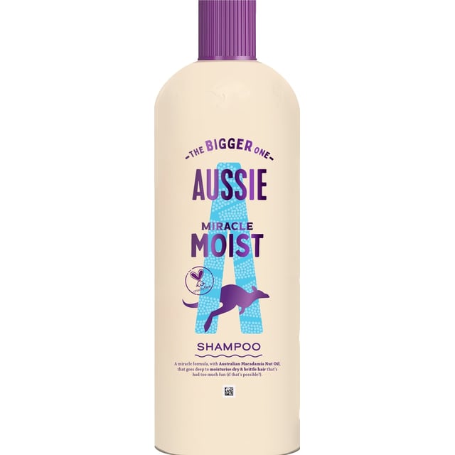 Aussie Miracle Moist Schampo 600 ml