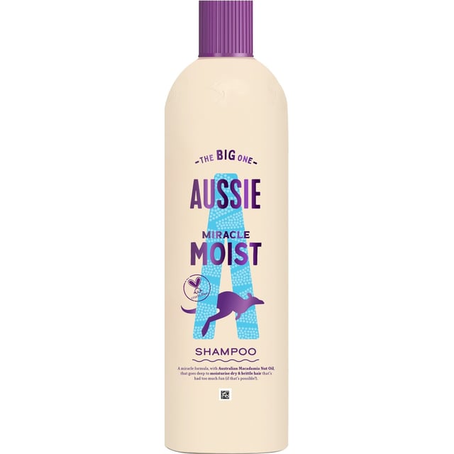 Aussie Miracle Moist Schampo 400 ml | Hårvård - Schampo - Schampo för skadat hår | Apoteka