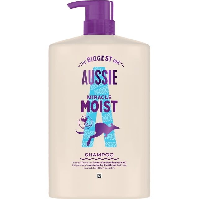 Aussie Miracle Moist Schampo 1000 ml