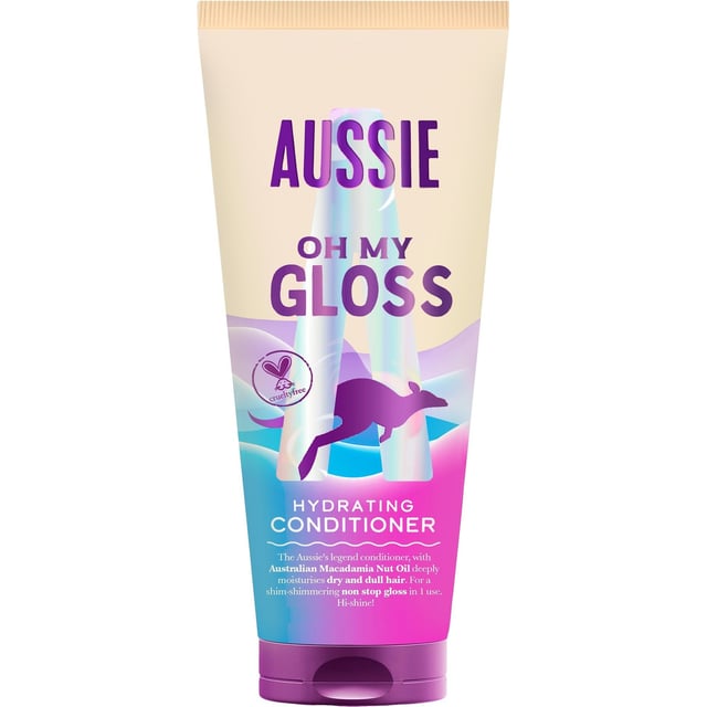 Aussie Oh My Gloss Återfuktande Balsam 200 ml | Hårvård - Balsam - Balsam för torrt hår | Apoteka