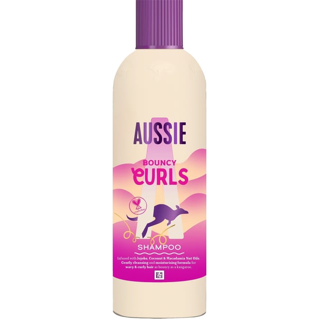 Aussie Bouncy Curls Schampo 300 ml | Hårvård - Schampo - Schampo för lockigt hår | Apoteka