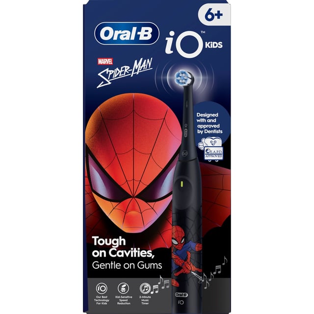 Oral B iO Kids Marvel Spider Man Eltandborste 1 tandborsthuvud | Baby, barn & förälder - Munvård för barn - Eltandborstar för barn | Apoteka