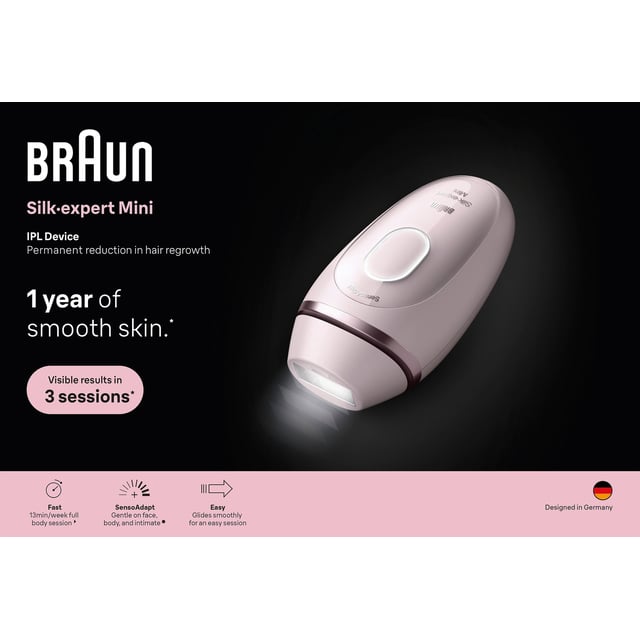 Braun IPL Silk expert Mini Hårborttagning Hemma PL1100 | Hudvård - Rakning & hårborttagning - Epilering & IPL | Apoteka