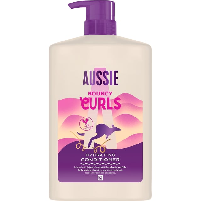 Aussie Bouncy Curls Återfuktande Balsam 1000 ml
