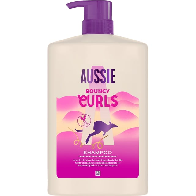 Aussie Bouncy Curls Schampo 1000 ml | Hårvård - Schampo - Schampo för lockigt hår | Apoteka