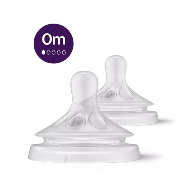 Philips Avent Natural Response dinapp 0m+ 2-pack | Baby, barn & förälder - Mata - Dinappar | Apoteka