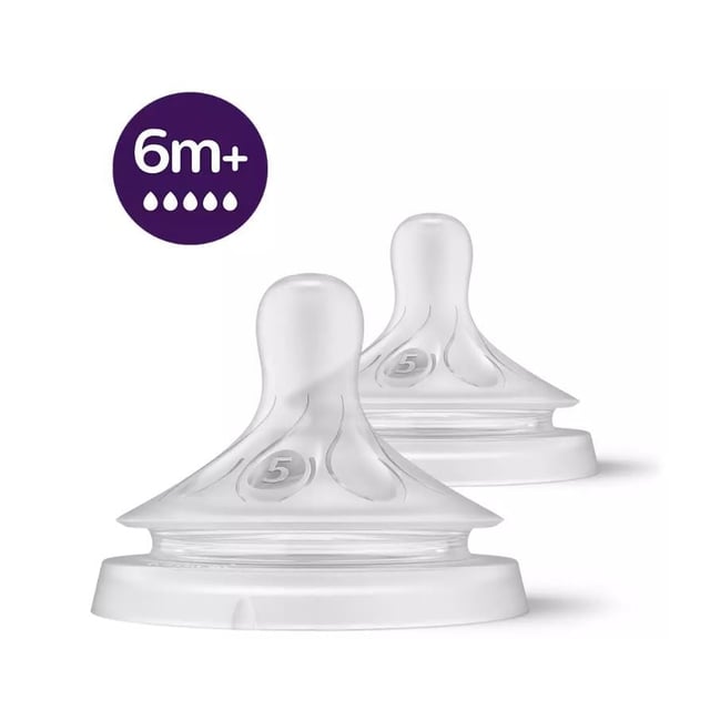 Philips Avent Natural Response dinapp Flöde 5 | Baby, barn & förälder - Mata - Dinappar | Apoteka