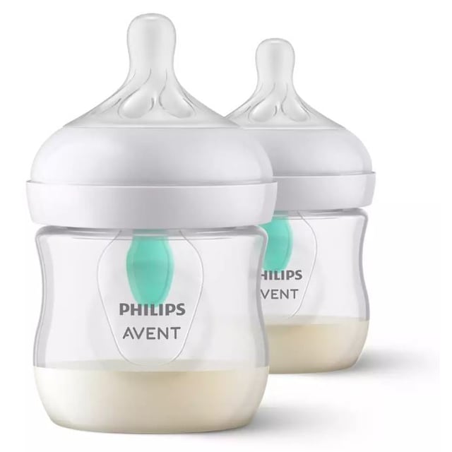 Philips Avent Natural Response Nappflaska med Airfree-ventil 2 st | Baby, barn & förälder - Mata - Nappflaskor & vällingflaskor | Apoteka