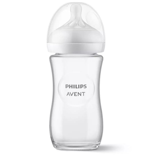 Philips Avent Natural Response Nappflaska i Glas 240 ml | Baby, barn & förälder - Mata - Nappflaskor & vällingflaskor | Apoteka