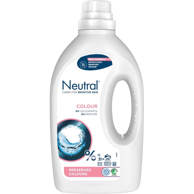 Neutral Flytande Tvättmedel Colour 1250 ml | Hushåll - Tvättmedel | Apoteka