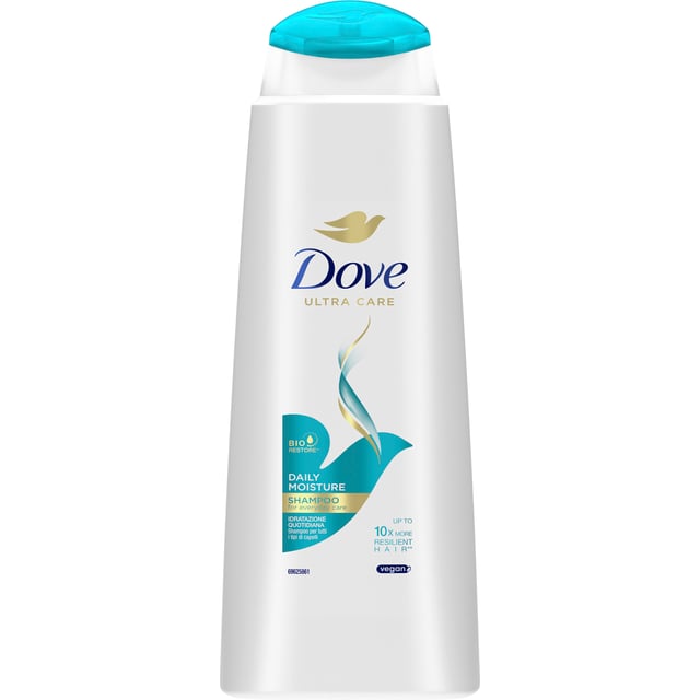 Dove Daily Moisture Schampo 400 ml | Hårvård - Schampo - Schampo för torrt hår | Apoteka