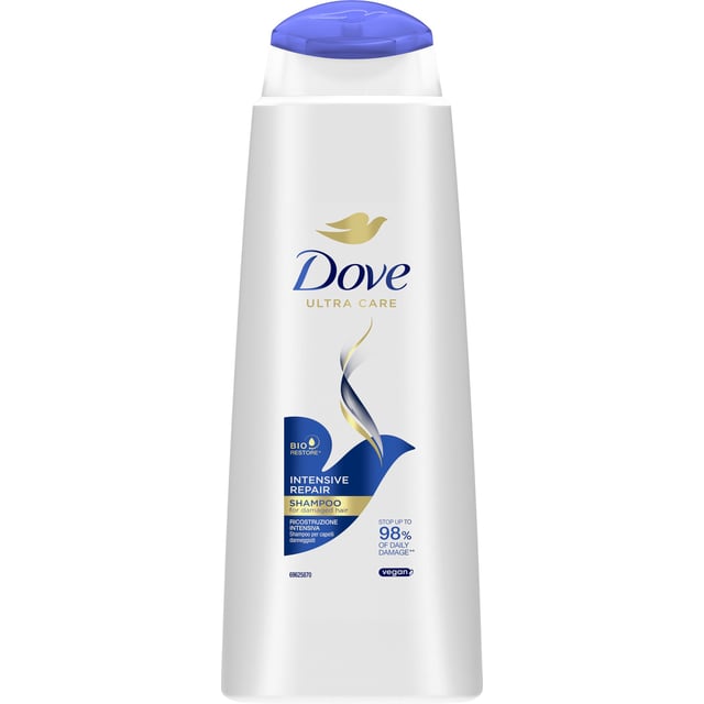 Dove Intensive Repair Schampo 400 ml | Hårvård - Schampo - Schampo för skadat hår | Apoteka