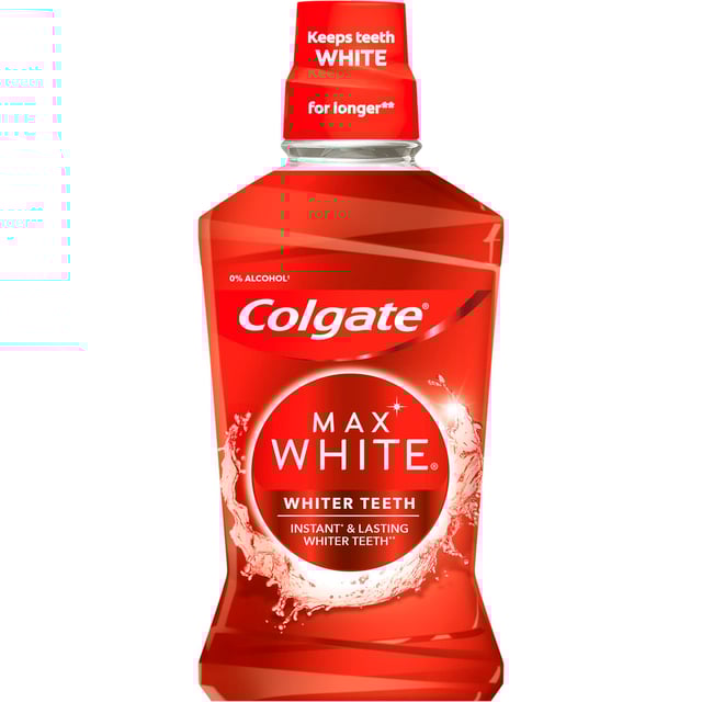 Colgate Munskölj Max White 500 ml | Munvård - Munskölj | Apoteka