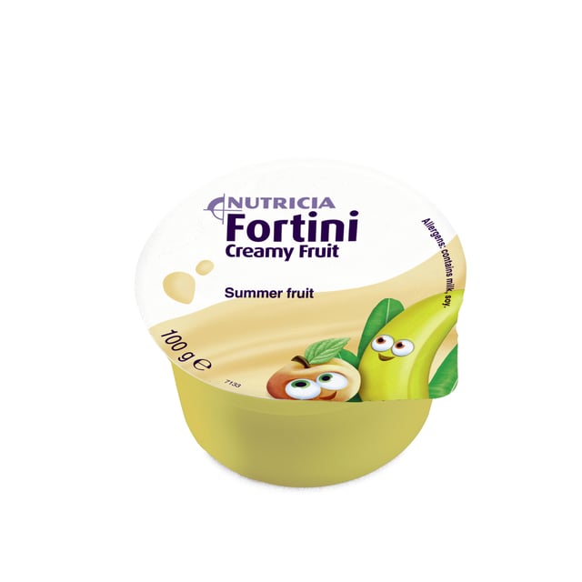 Nutricia Fortini Creamy Fruit Sommar 4 x 100 g | Mat & dryck - Barnmat - Tillskottsnäring,Baby, barn & förälder - Barnmat - Tillskottsnäring,Viktkontroll - Kosttillägg | Apoteka