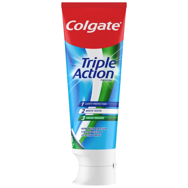 Colgate Tandkräm triple action 75 ml | Munvård - Tandkräm | Apoteka