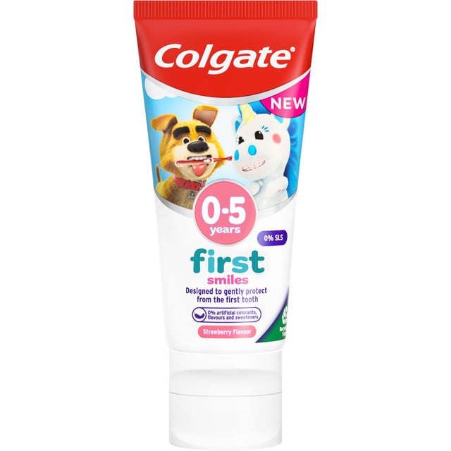 Colgate First Smiles 0-5 år 50 ml | Baby, barn & förälder - Munvård för barn - Barntandkräm | Apoteka