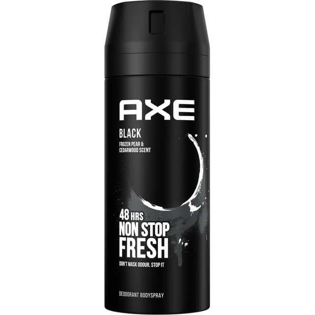 AXE Black 48H Bodyspray 150 ml | Hudvård - Hudvård för män - Kroppsvård för män - Deodorant,Hudvård - Kroppsvård - Deodorant | Apoteka