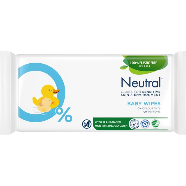 Neutral Våtservetter 52st