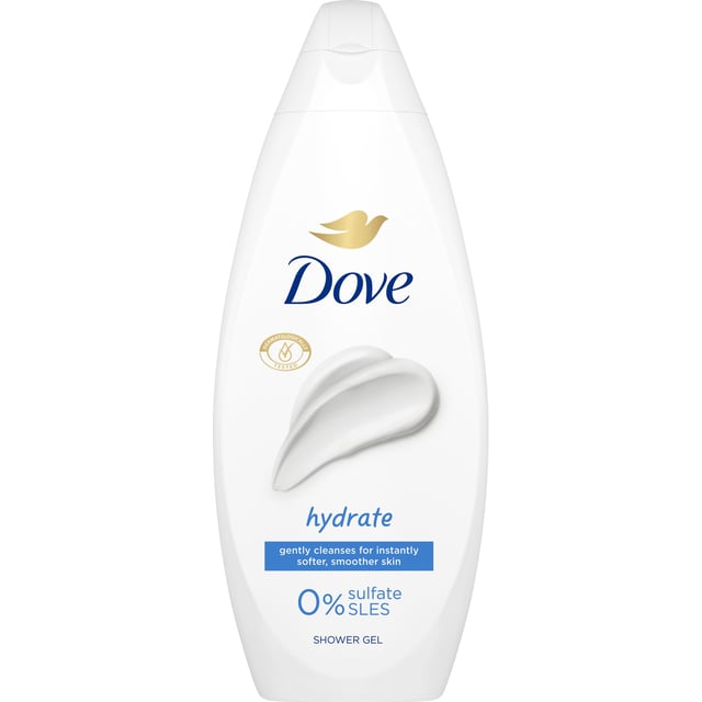 Dove Hydrate Duschgel 250ml | Hudvård - Kroppsvård - Bad & dusch - Duschkräm & duschtvål | Apoteka