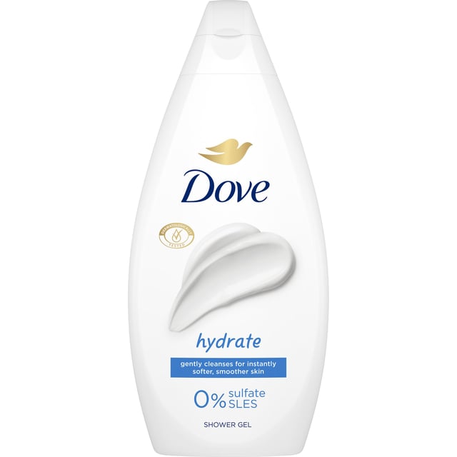 Dove Hydrate Duschgel 450ml | Hudvård - Kroppsvård - Bad & dusch - Duschkräm & duschtvål | Apoteka