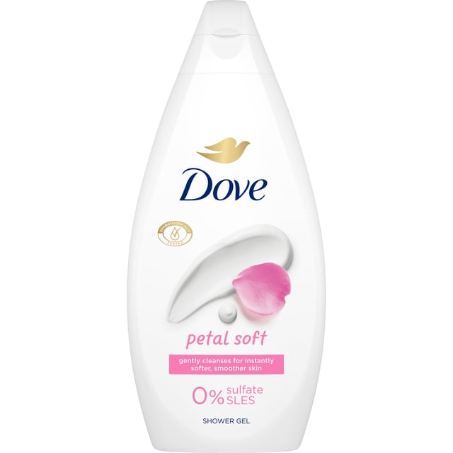 Dove Petal Soft Duschtvål 450ml | Hudvård - Kroppsvård - Bad & dusch - Duschkräm & duschtvål | Apoteka