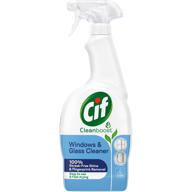 Cif Power & Shine Rengöringsspray Fönster & Glas 750 ml