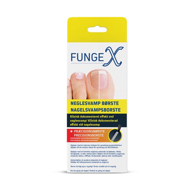 FungeX Nagelsvampspensel 3i1 5 ml | Hudvård - Händer & fötter - Nagelvård - Nagelsvamp | Apoteka