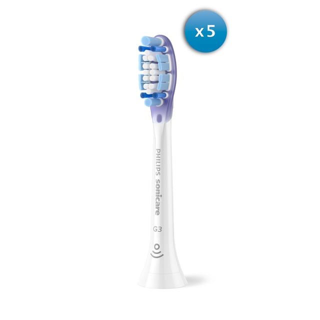 Philips Sonicare Premium Gum Care borsthuvuden Vit 5 st | Munvård - Tandborste - Tandborsthuvud | Apoteka