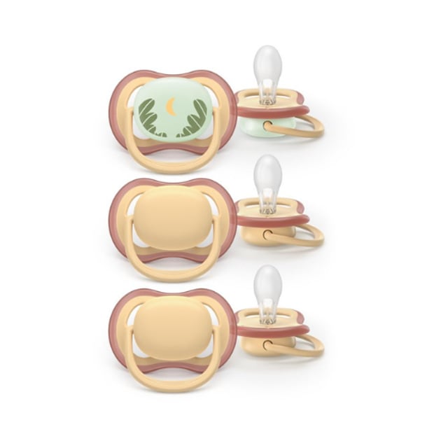 Philips Avent Ultra Air Dag och Natt Napp 0 till 6 månader Beige 3 st | Baby, barn & förälder - Nappar & napphållare - Nappar för nyfödda,Baby, barn & förälder - Nappar & napphållare - Nappar | Apoteka