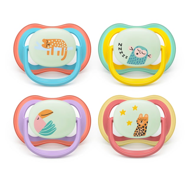 Philips Avent Ultra Air Natt Napp 18 månader och uppåt Mix 2 st | Baby, barn & förälder - Nappar & napphållare - Nattnappar,Baby, barn & förälder - Nappar & napphållare - Nappar | Apoteka