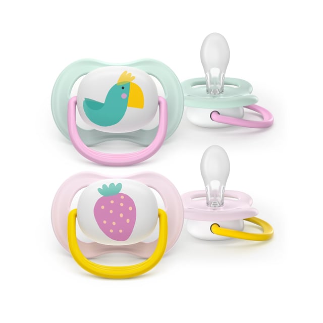 Philips Avent Ultra Air Napp 0 till 6 månader Rosa Mint 2 st | Baby, barn & förälder - Nappar & napphållare - Nappar för nyfödda | Apoteka