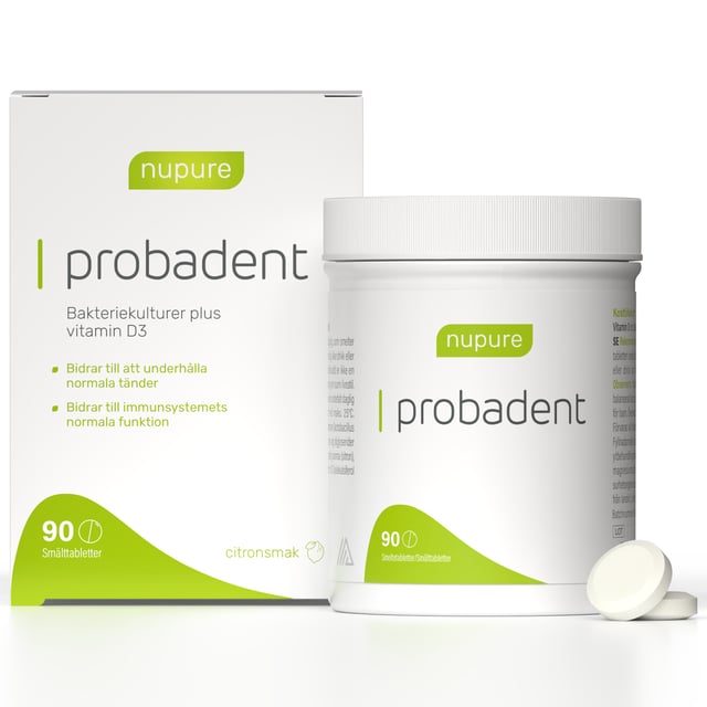 nupure probadent 90 tabletter