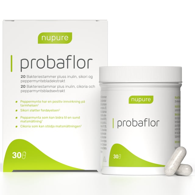 nupure probaflor 30 kapslar