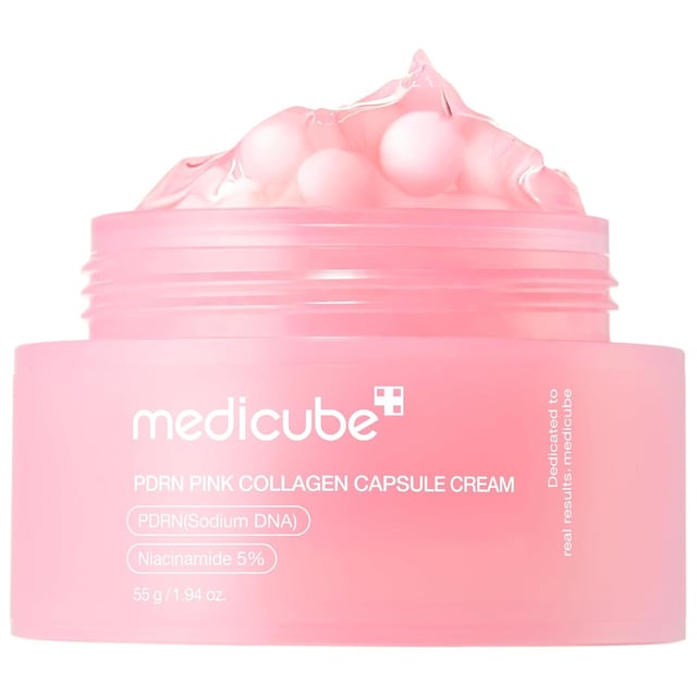 Medicube PDRN Pink Collagen Capsule Cream 55 g | Hudvård - Ansiktsvård - Ansiktskräm - 24-timmarskräm | Apoteka