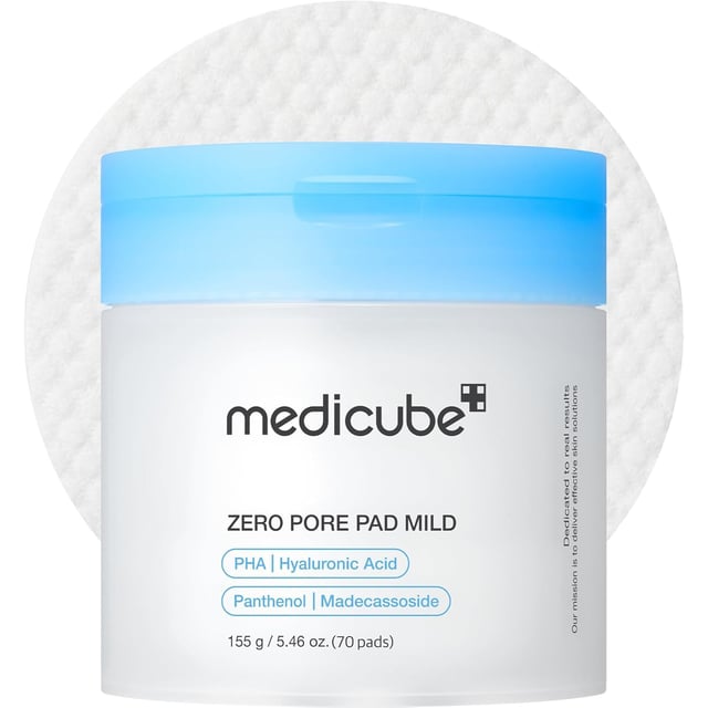 MEDICUBE Zero Pore Pad Mild 70 st | Hudvård - Ansiktsvård - Ansiktsrengöring,Hudvård - Ansiktsvård - Ansiktsexfoliering | Apoteka