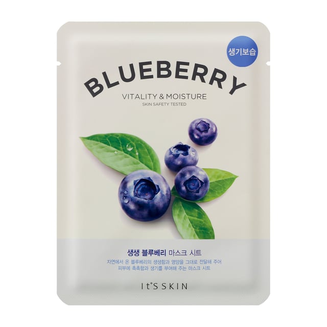 ItS Skin The Fresh Mask Sheet Blueberry 1 st | Hudvård - Ansiktsvård - Ansiktsmask - Sheet mask | Apoteka