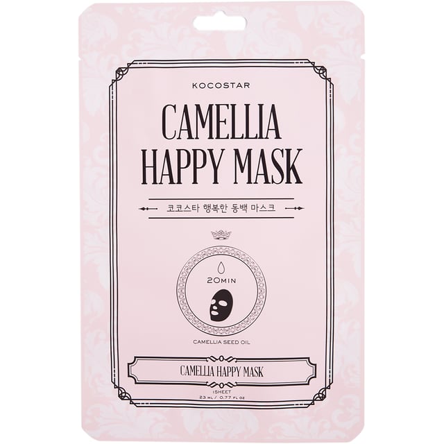 KOCOSTAR Camellia Happy Mask 1 st | Hudvård - Ansiktsvård - Ansiktsmask - Sheet mask | Apoteka