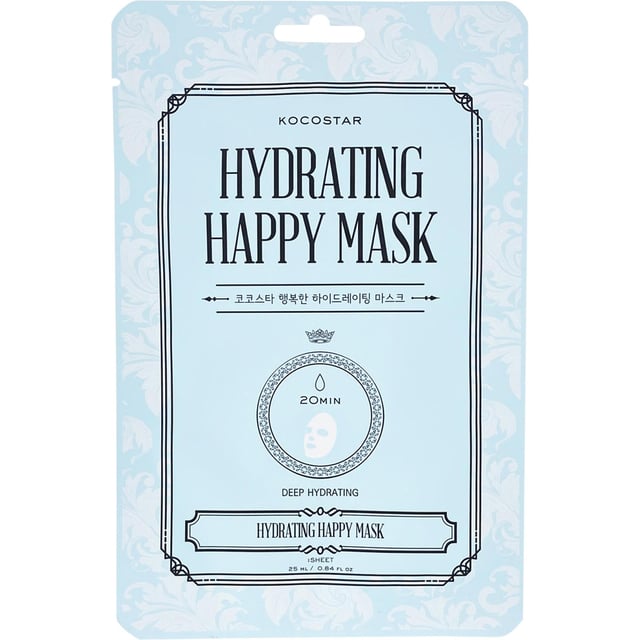 KOCOSTAR Hydrating Happy Mask | Hudvård - Ansiktsvård - Ansiktsmask - Sheet mask | Apoteka