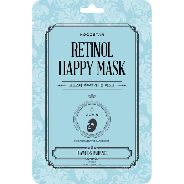 KOCOSTAR Retinol Happy Mask | Hudvård - Ansiktsvård - Ansiktsmask - Sheet mask | Apoteka