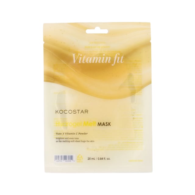 KOCOSTAR Hydrogel Melt Mask Vitamin Fit | Hudvård - Ansiktsvård - Serum - C-vitaminserum,Hudvård - Ansiktsvård - Ansiktsmask - Återfuktande ansiktsmask,Hudvård - Ansiktsvård - Ansiktsmask - Sheet mask | Apoteka