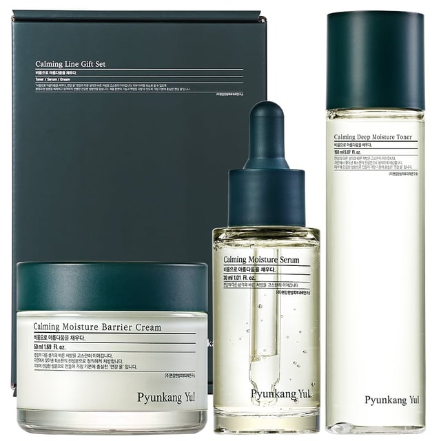 Pyunkang Yul Calming Line Gift Set 230 ml | Hudvård - Ansiktsvård - Serum - Återfuktande serum,Hudvård - Ansiktsvård - Ansiktsrengöring - Ansiktsvatten & toner,Hudvård - Ansiktsvård - Ansiktskräm - Dagkräm | Apoteka