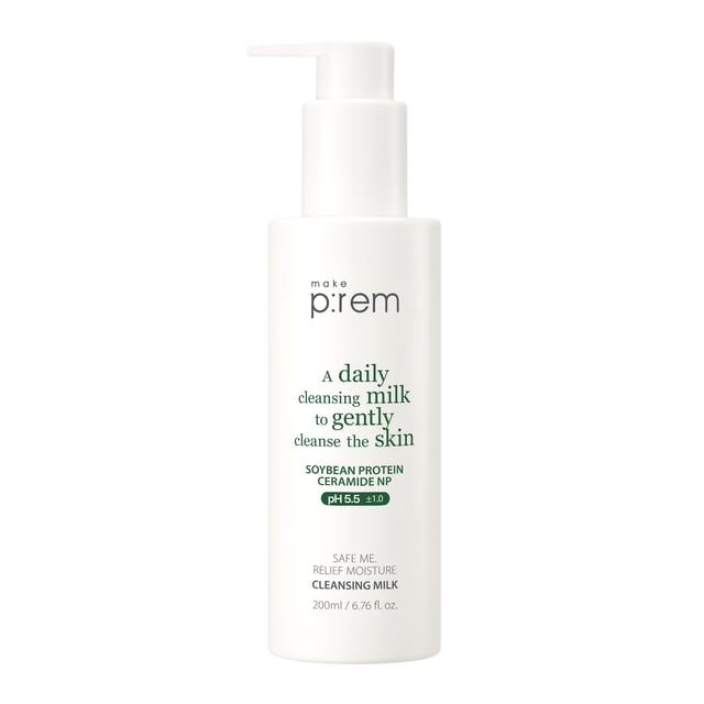 Make p:rem Safe me. Relief moisture cleansing milk 200ml | Hudvård - Ansiktsvård - Ansiktsrengöring - Rengöringsmjölk | Apoteka