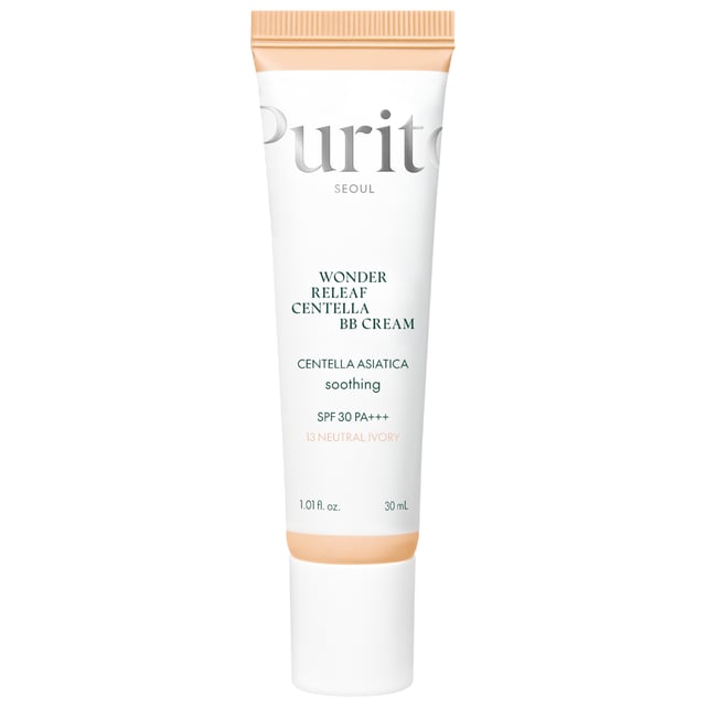 PURITO Seoul Wonder Releaf Centella BB Cream SPF30 PA+++ 13 Neutral Ivory 30 ml | Smink - Bas - BB & CC Cream | Apoteka