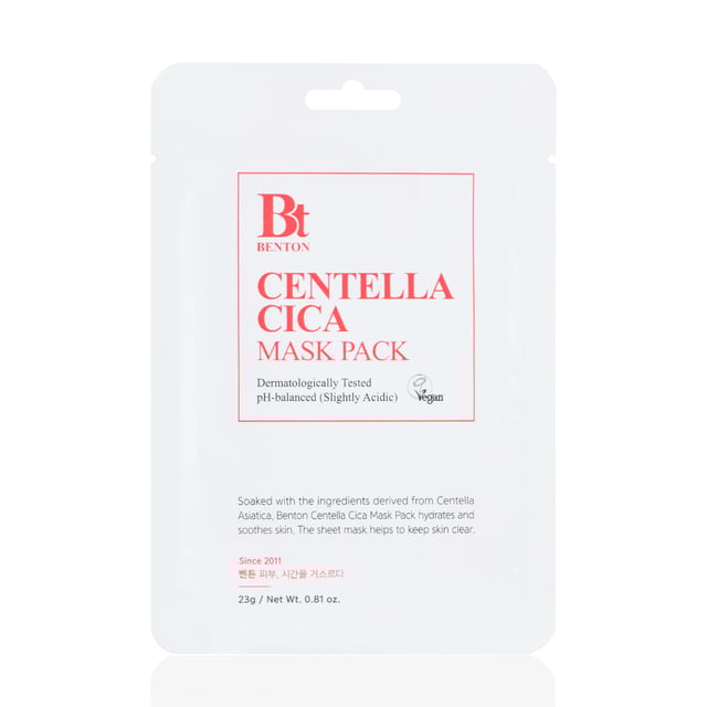 Benton Goodbye Redness Centella Mask Pack 23 g | Hudvård - Ansiktsvård - Ansiktsmask - Sheet mask | Apoteka