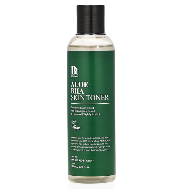 Benton Aloe BHA Skin Toner 200ml | Hudvård - Ansiktsvård - Ansiktsrengöring - Ansiktsvatten & toner,Hudvård - Ansiktsvård - Ansiktsexfoliering | Apoteka