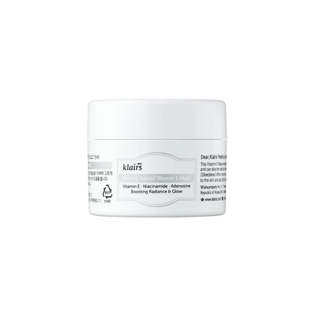 Klairs Freshly Juiced Vitamin E Mask 15 ml | Hudvård - Ansiktsvård - Ansiktsmask - Nattmask,Hudvård - Ansiktsvård - Ansiktsmask - Återfuktande ansiktsmask | Apoteka