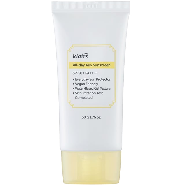 Klairs All-day Airy Sunscreen 50 ml | Hudvård - Solskydd - Solskydd för ansikte | Apoteka