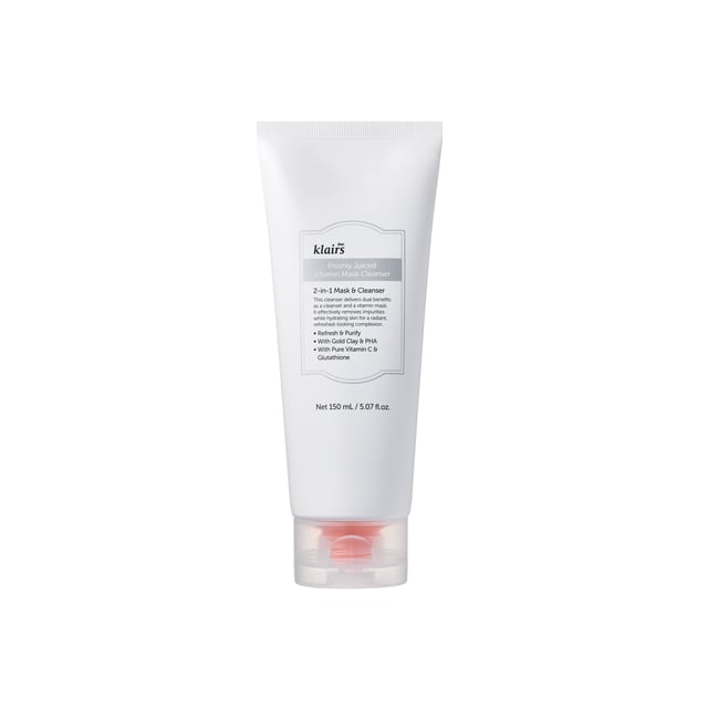 Klairs Freshly Jucied Vitamin Mask Cleanser 150 ml | Hudvård - Ansiktsvård - Ansiktsmask - Djuprengörande ansiktsmask,Hudvård - Ansiktsvård - Ansiktsrengöring | Apoteka